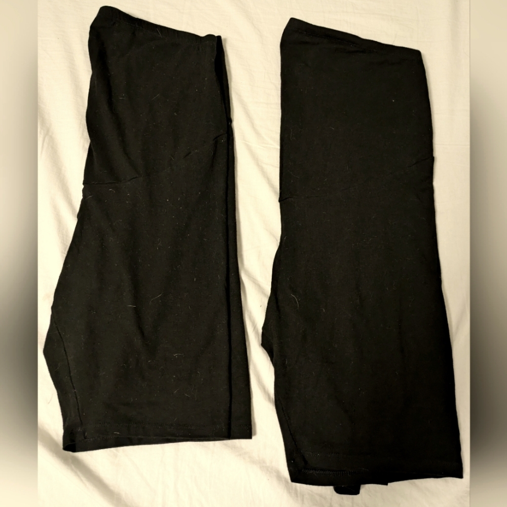 H&M MAMA 2-pack bike short black large